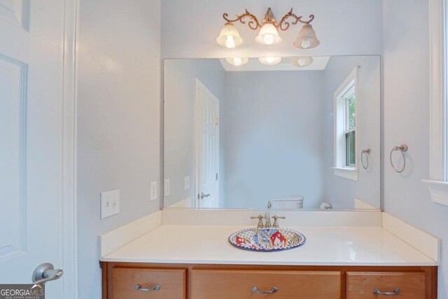 175 Palmera Ln, Brunswick, GA 31525 - bathroom with vanity and toilet