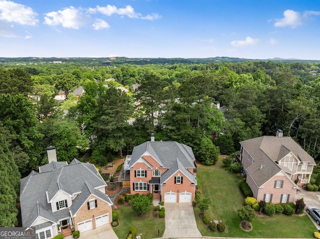 210 Wentworth Ter, Alpharetta, GA 30022 - view of subject property featuring a forest