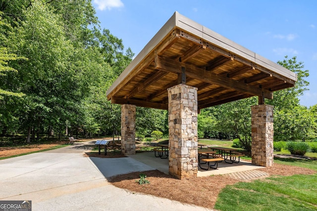 210 Wentworth Ter, Alpharetta, GA 30022 - view of home's community featuring a gazebo