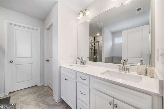 179 Leyland Xing, Dallas, GA 30132 - full bath featuring a shower stall and double vanity