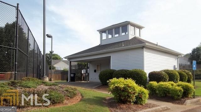 486 Village Cir, Stockbridge, GA 30281 - rear view of property with fence