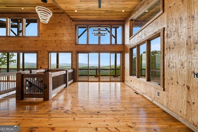 885 Tower Rd, Mineral Bluff, GA 30559 - view of unfurnished sunroom