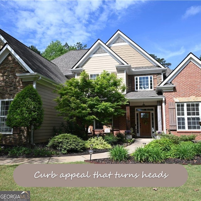 24 Douglas Dr, Jefferson, GA 30549 - craftsman inspired home with brick siding