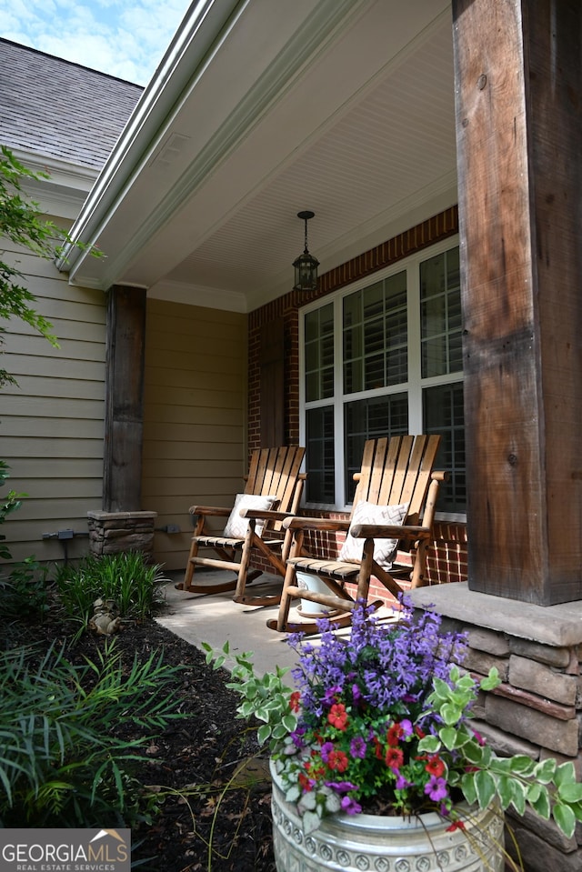 24 Douglas Dr, Jefferson, GA 30549 - view of covered porch