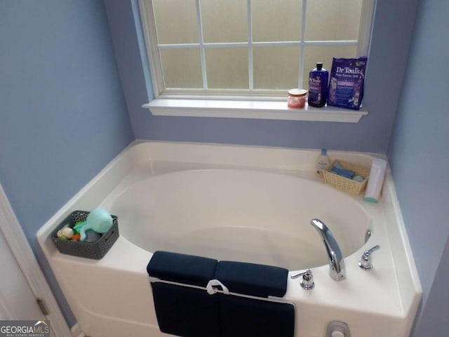 124 Fontenot Dr, Savannah, GA 31405 - bathroom with a garden tub
