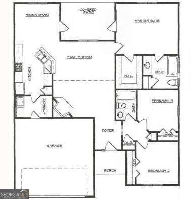 124 Fontenot Dr, Savannah, GA 31405 - home floor plan