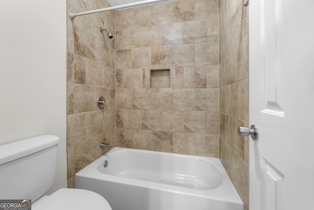 1538 Chantilly Dr NE Unit 224, Atlanta, GA 30324 - bathroom with toilet and bathing tub / shower combination