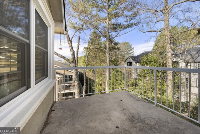 1538 Chantilly Dr NE Unit 224, Atlanta, GA 30324 - view of patio with a balcony