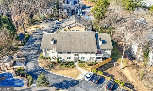 1538 Chantilly Dr NE Unit 224, Atlanta, GA 30324 - aerial view of property and surrounding area