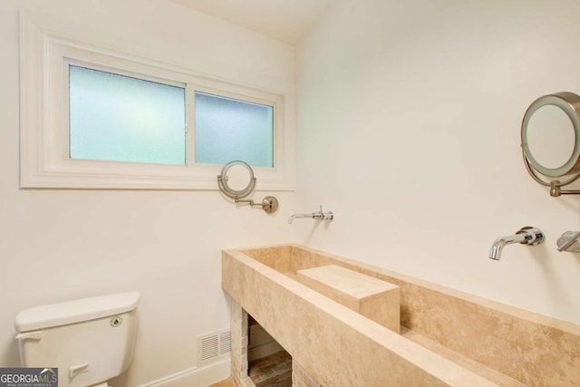 bathroom with toilet
