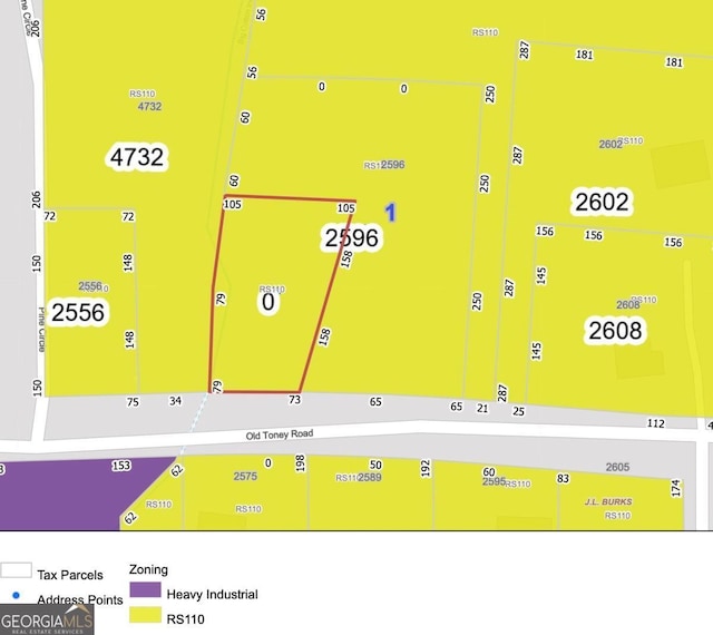 0 Old Toney Rd, Ellenwood, GA 30294