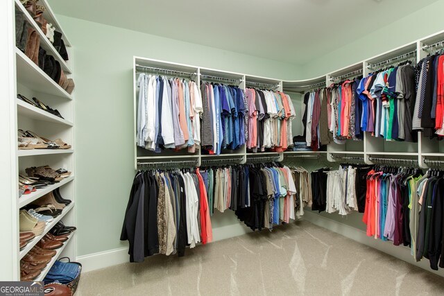 1050 Forrest Highlands, Greensboro, GA 30642 - spacious closet featuring carpet floors