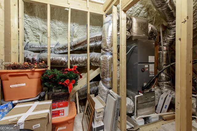 1050 Forrest Highlands, Greensboro, GA 30642 - view of attic