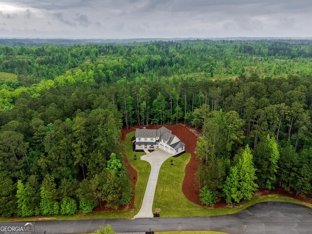 1050 Forrest Highlands, Greensboro, GA 30642 - view from above of property with a forest