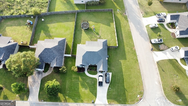 drone / aerial view