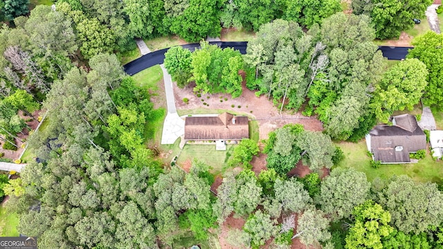 aerial view of property and surrounding area
