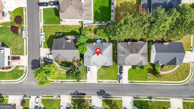 4125 Fallbrook Dr, Duluth, GA 30096 - aerial view of property and surrounding area featuring nearby suburban area