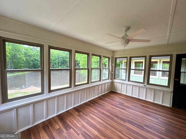 3340 Zingara Rd, Conyers, GA 30012 - unfurnished sunroom with healthy amount of natural light and wood finished floors