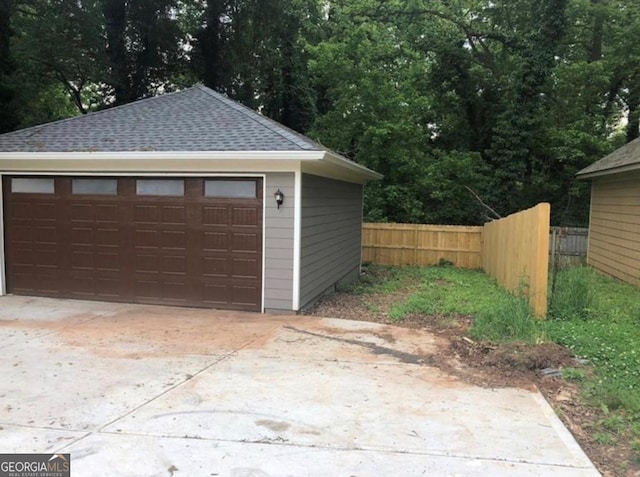 2132 Memorial Dr SE, Atlanta, GA 30317 - detached garage featuring fence
