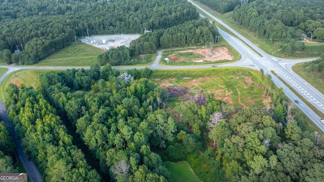 67 Glenloch Rd, Roopville, GA 30170 - aerial overview of property's location with a heavily wooded area