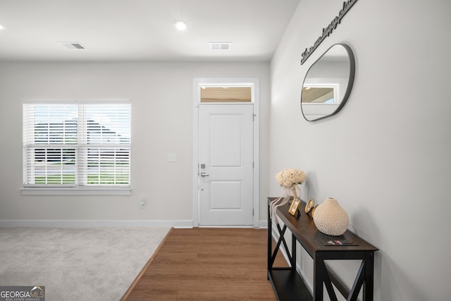 838 Maduro Way, Mcdonough, GA 30253 - foyer entrance with baseboards and recessed lighting