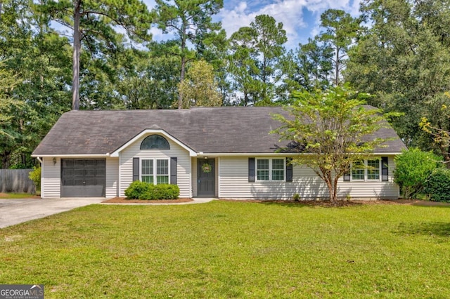 109 Principal Way, Guyton, GA 31312 - ranch-style home with concrete driveway and a garage
