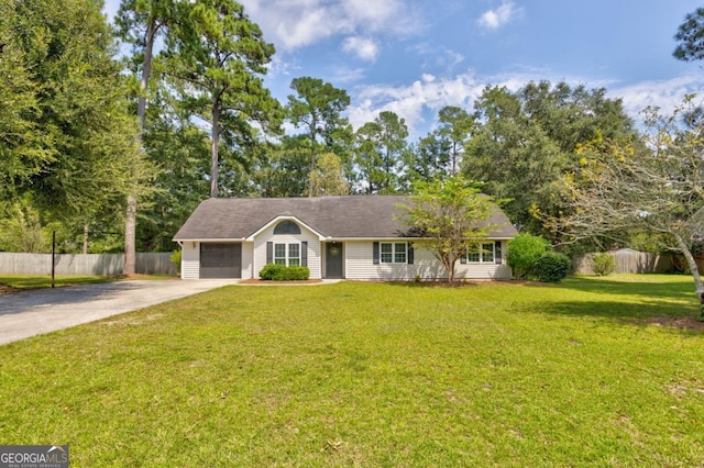 109 Principal Way, Guyton, GA 31312 - view of front of home featuring concrete driveway and an attached garage