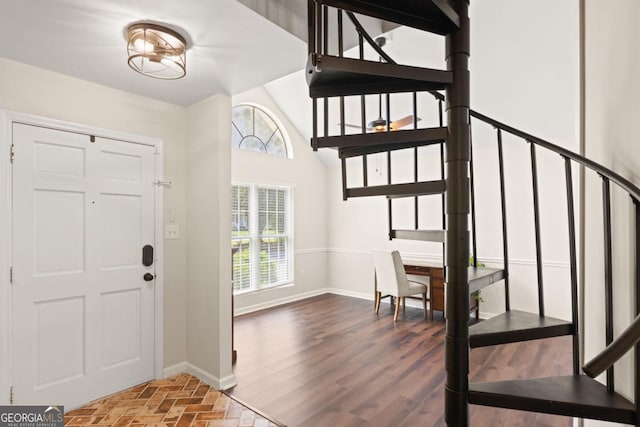 109 Principal Way, Guyton, GA 31312 - foyer featuring baseboards and stairway