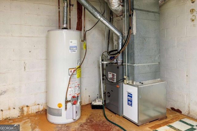 utilities with water heater