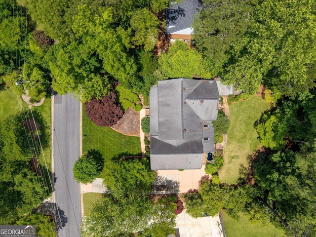 drone / aerial view