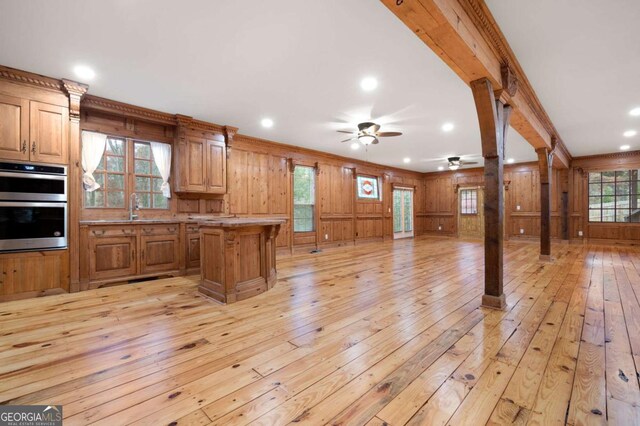 355 Clark Creek Pass, Acworth, GA 30102 - bathroom with toilet, wood finished floors, vanity, and baseboards