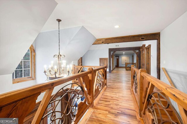 355 Clark Creek Pass, Acworth, GA 30102 - bathroom with a shower stall, wood walls, and toilet