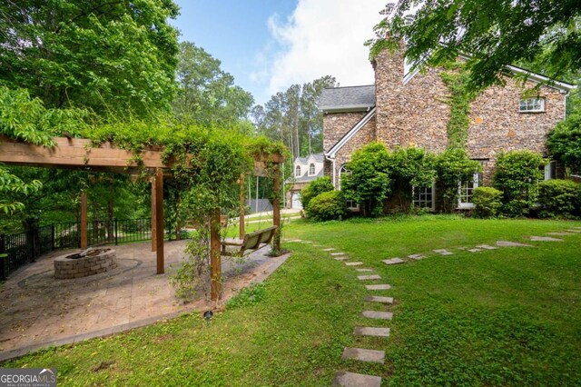 355 Clark Creek Pass, Acworth, GA 30102 - view of swimming pool