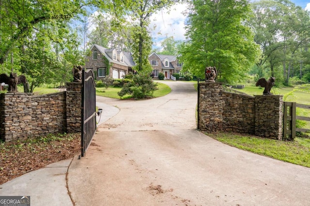 355 Clark Creek Pass, Acworth, GA 30102 - view of front of property featuring driveway
