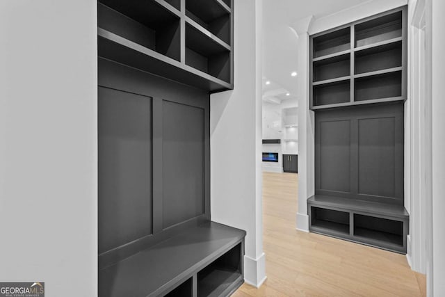 400 Auburn Rd, Auburn, GA 30011 - mudroom with light wood finished floors