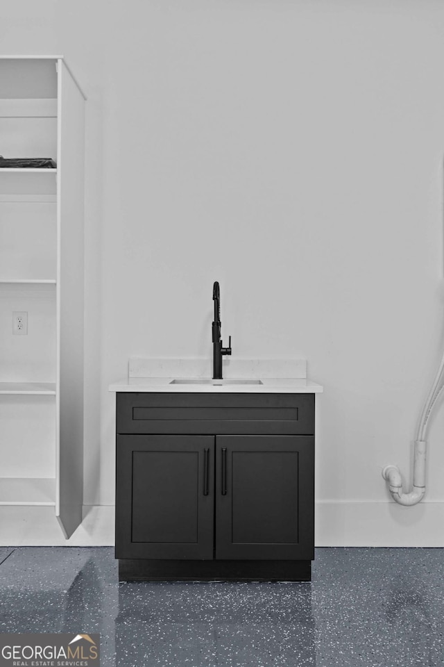 400 Auburn Rd, Auburn, GA 30011 - bathroom with vanity and a spacious closet
