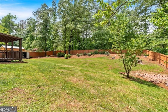 view of yard