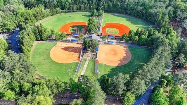 aerial view