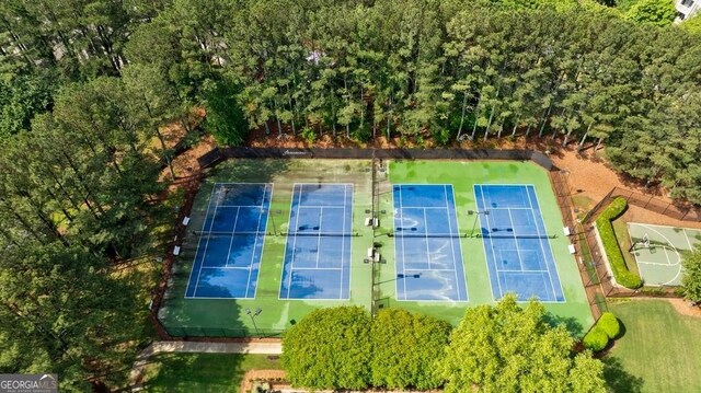 3350 Serenade Ct, Alpharetta, GA 30004 - bird's eye view