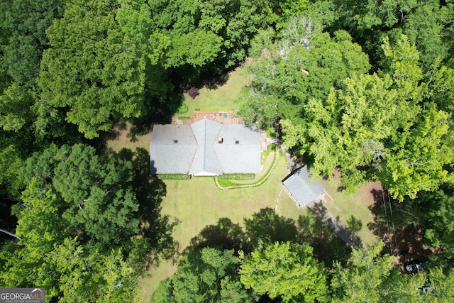 aerial view of property and surrounding area