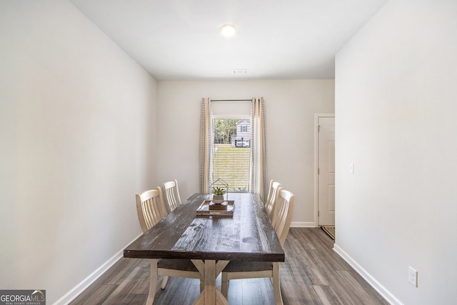 278 Lambert Overlook Cir, Carrollton, GA 30117 - dining room with wood finished floors and baseboards