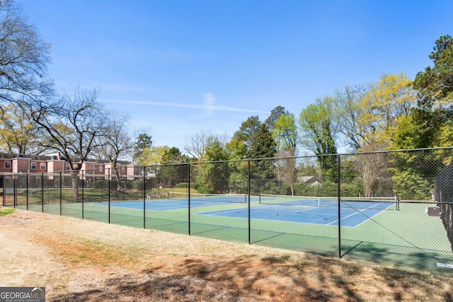7 Stratford Dr, Athens, GA 30605 - view of tennis court featuring fence