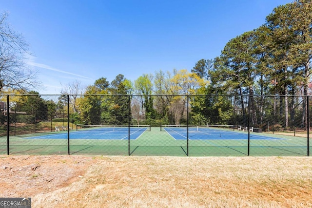 7 Stratford Dr, Athens, GA 30605 - view of tennis court with fence
