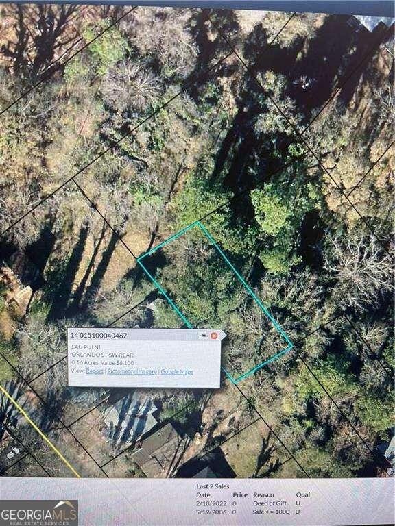 1639 Orlando St SW, Atlanta, GA 30311 - aerial view of property's location
