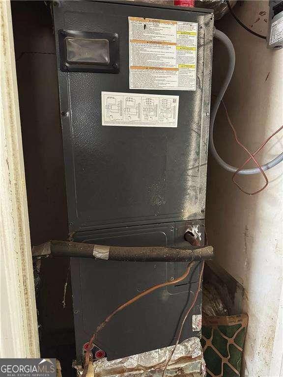 1639 Orlando St SW, Atlanta, GA 30311 - utility room with heating unit