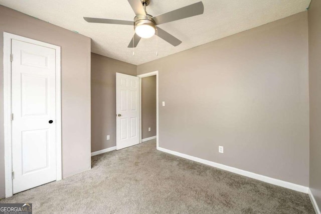3730 Warriors Path, Decatur, GA 30034 - unfurnished bedroom featuring carpet, baseboards, and a ceiling fan