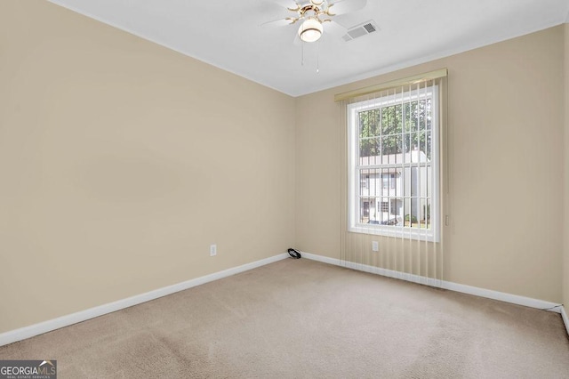 6359 Wedgeview Dr, Tucker, GA 30084 - empty room featuring baseboards, a ceiling fan, and carpet