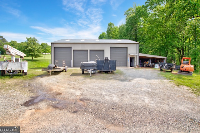 739 Rockford Creek Rd, Clarkesville, GA 30523 - garage with a garage