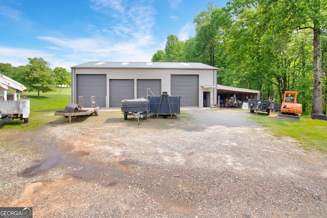 739 Rockford Creek Rd, Clarkesville, GA 30523 - garage featuring a detached garage