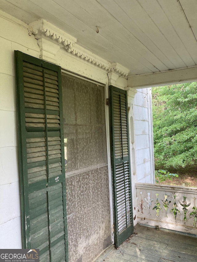 12196 Linton Rd S, Sparta, GA 31087 - view of doorway to property
